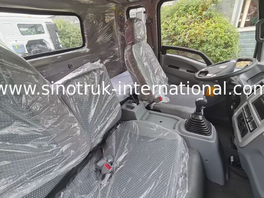 Chasis de camión de carga con volante a la izquierda HOWO 140HP con capacidad de carga de 8-12 toneladas