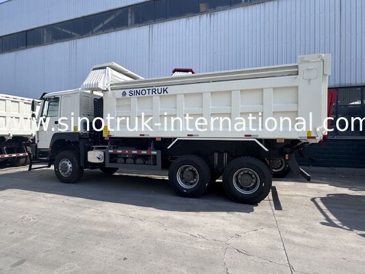 SINOTRUK HOWO Ghost Face Cab 380HP LHD camión de descarga con tirador 6X4