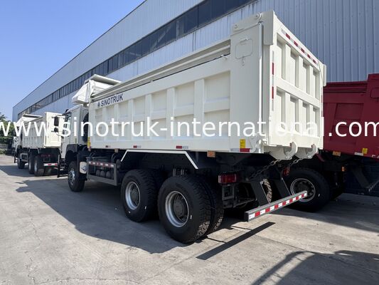 SINOTRUK HOWO Ghost Face Cab 380HP LHD camión de descarga con tirador 6X4