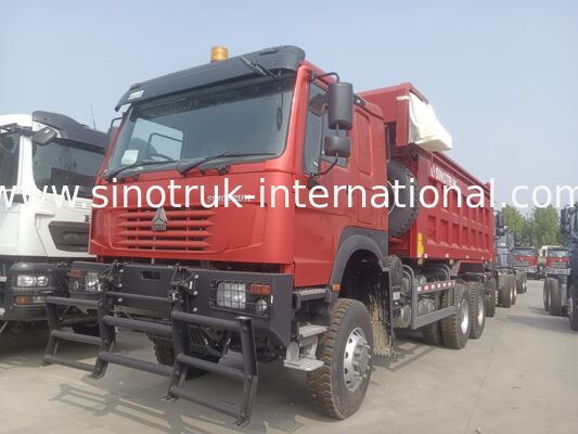 SINOTRUK HOWO Ghost Face Cab 400HP LHD Camión volquete volquete 6X4