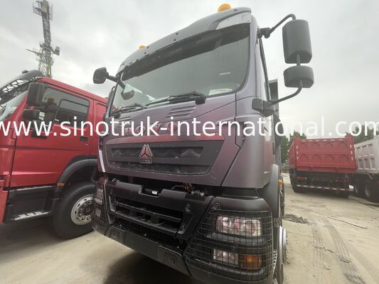 Peso pesado HOWO TX 8X4 camión de remate 400HP doble 16T eje trasero doble 9,5T gris
