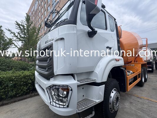 HOHAN SINOTRUK Concrete Mixer Truck 371HP White Euro II Customized color option