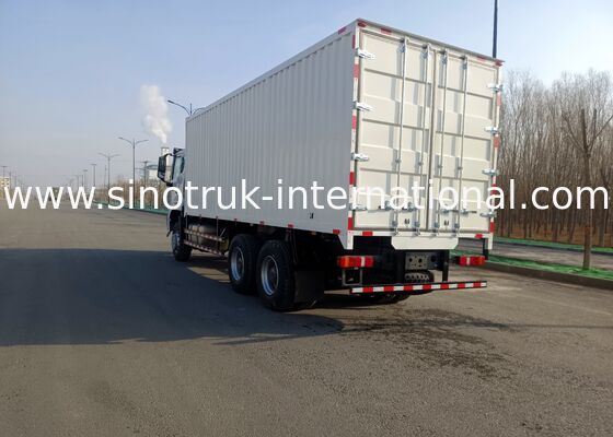 Camión de servicio pesado de tipo de tracción 6x4 propulsado por caja de cambios Sinotruk que ofrece un manejo de carga superior y confiabilidad operativa