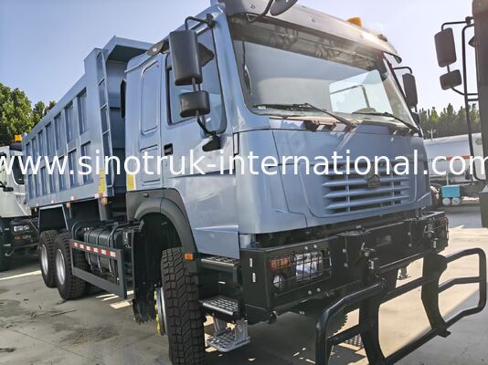 SINOTRUK HOWO 371 6×4 camión de descarga, cabina HW76, 5600 mm de punta media