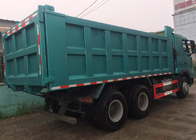 290HP del camión volquete 6 x 4 del volquete de la construcción de SINOTRUK HOWO A7 en color azul