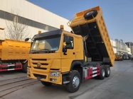 10 toneladas 16 - 20 CBM del camión volquete HOWO ZZ3257N3847A 30 de las ruedas