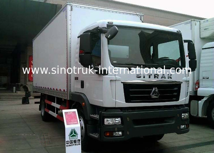 El profesional refrigeró el camión 8 toneladas de 20-25CBM SINOTRUK HOWO LHD Euro3 140HP 4X2