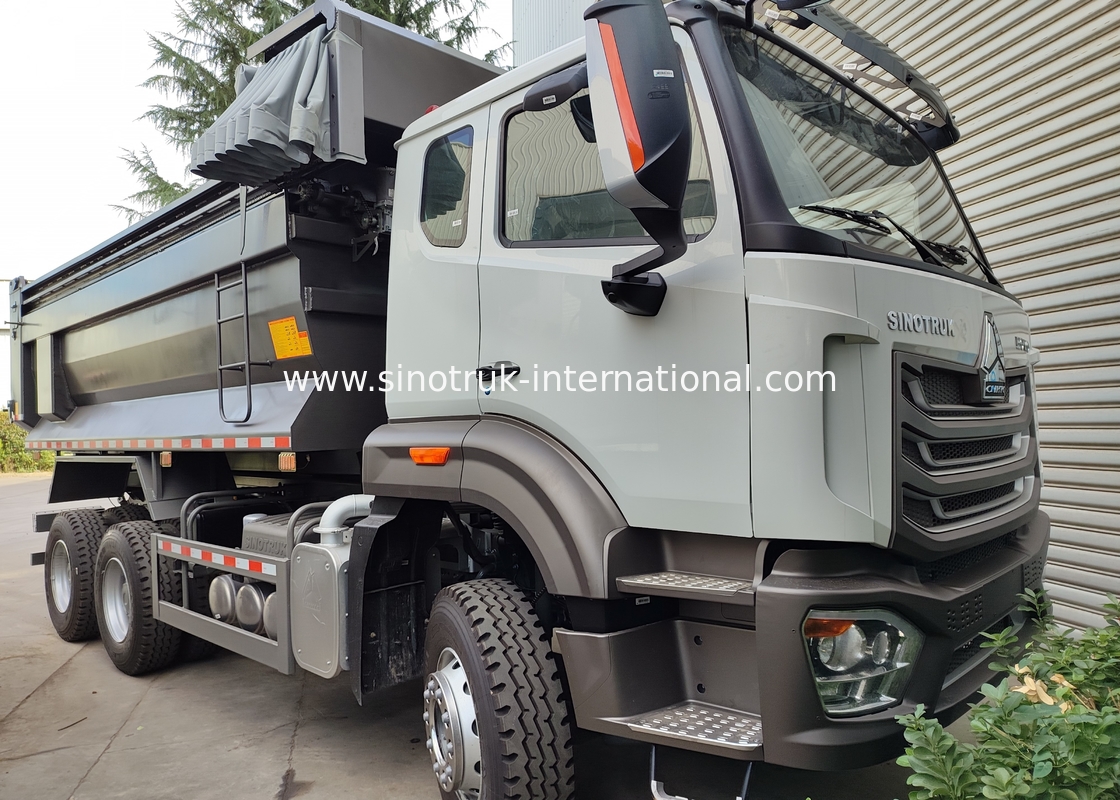 SINOTRUK HOWO LHD 6×4 10 ruedas camión de descarga tipo U para extracción de 40 toneladas