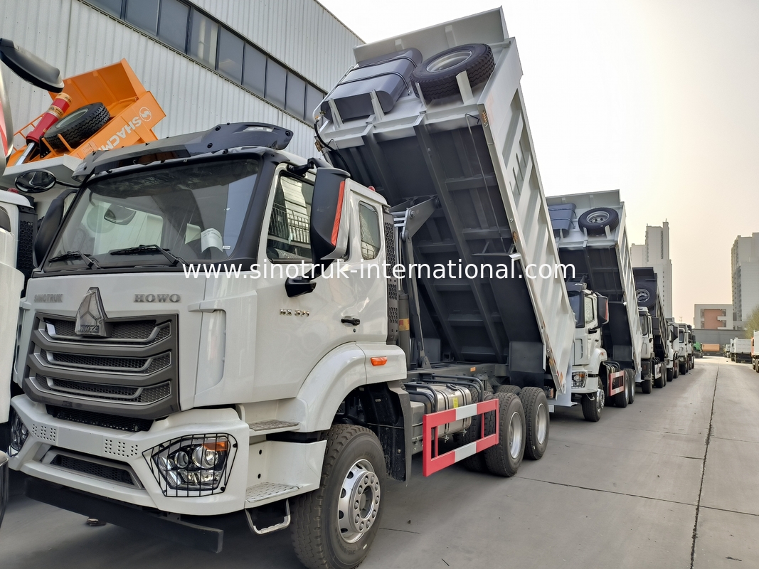 Modelo de conducción izquierda o derecha Howo Dump Truck 371 House Power Ultimate Heavy Duty Workhorse