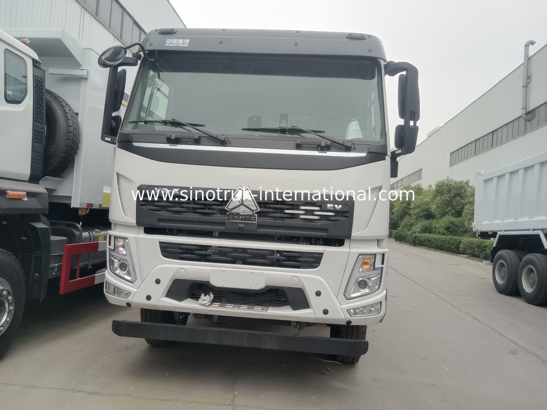 SINOTRUK HOWO 380HP camión de descarga de volante 12 ruedas LHD 31 toneladas 20-30CBM V7-X Cabina