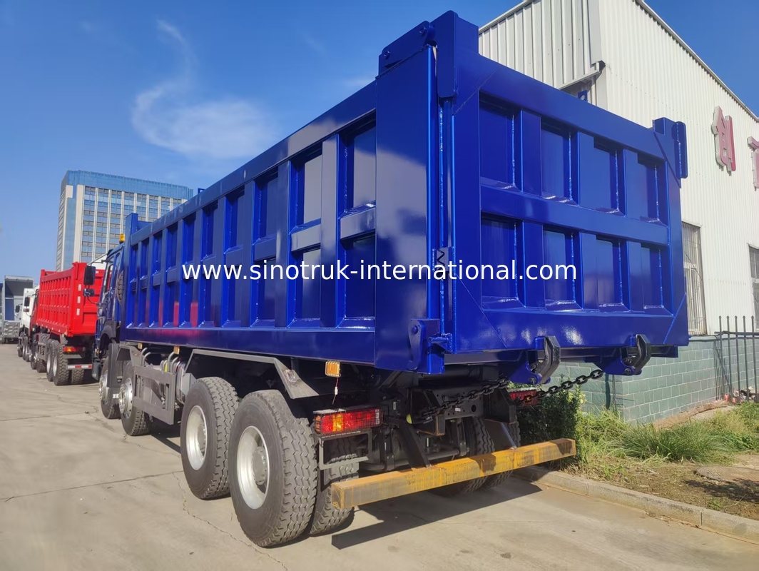 8×4 Tipper Dump Truck 371HP High Load Capacity for Earthwork