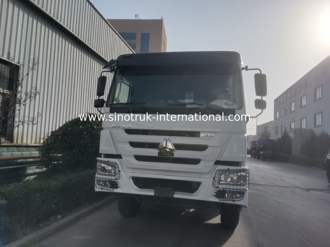 Sinotruk HOWO camión de descarga con tirador con motor de 400 CV tipo LHD 8X4 y capacidad de carga de 31 toneladas