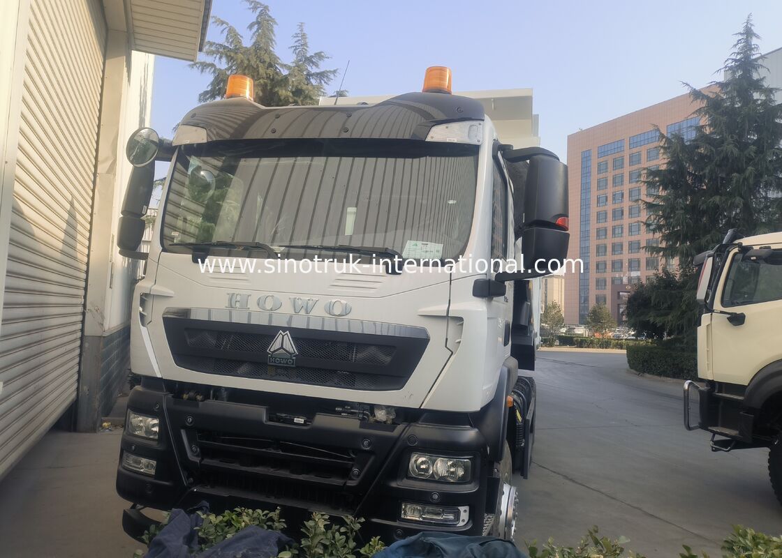 Tractocamión HOWO TX de alta resistencia con capacidad de tanque de combustible de 300L y carrocería de acero para transporte de carga pesada