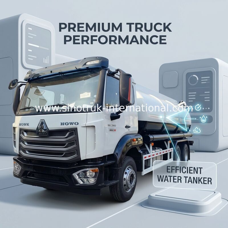 HOWO 300HP 10CBM 4x2 camión de succión de aguas residuales: gran potencia, limpieza de precisión y eficiencia sin igual