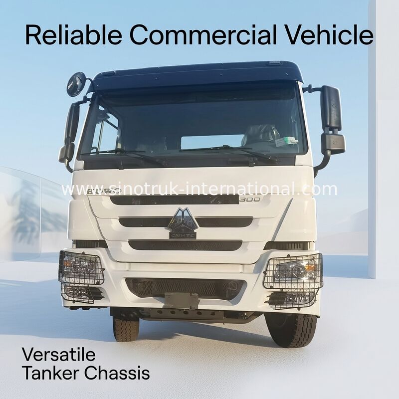 SINOTRUK HOWO Chasis de camión de carga de 16 a 20 toneladas 4x2 LHD 300 CV