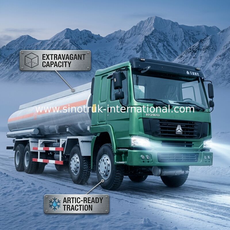 25 el euro de CBM 8X4 LHD 2 336 camiones del tanque groseros de almacenamiento de aceite de HP aprobó el ISO