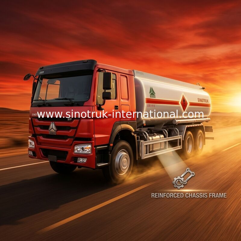 Camión del tanque de aceite de SINOTRUK 8-12CBM para el transporte 4X2 LHD Euro3 190HP del aceite