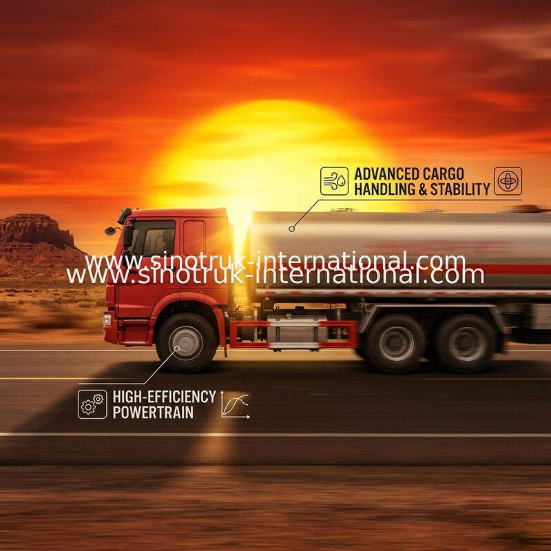 camión de petrolero químico del euro 2 290 HP 16-20 CBM de 6X4 LHD para el gas/el aceite