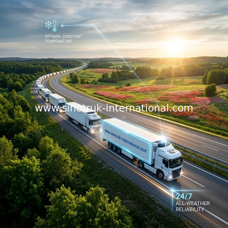 32CBM 12 - 16 toneladas refrigeraron los paneles aislados longitud del cuerpo los 6.3m CKD del cargo del camión