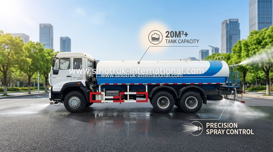 5000 × radial del × 2496 del neumático 9920 del camión del tanque de agua del galón SINOTRUK 11.00R20 3550 milímetros