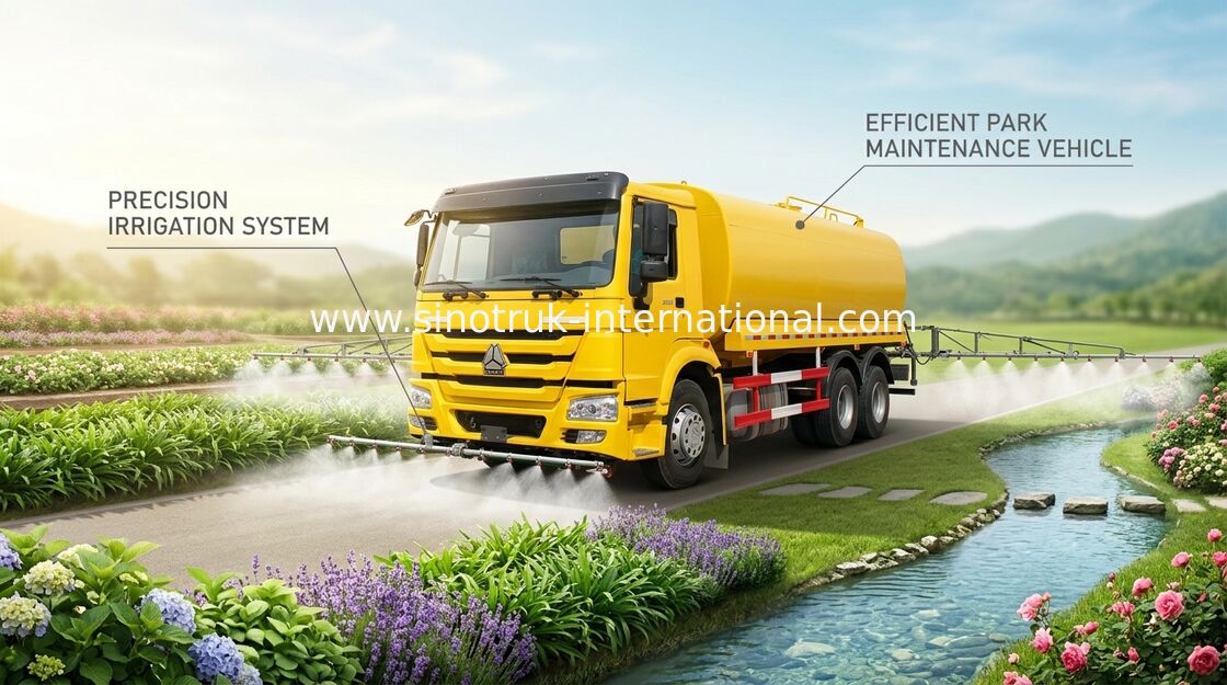 El camión del tanque anticorrosión interno de agua, transporte del agua acarrea 21-25CBM