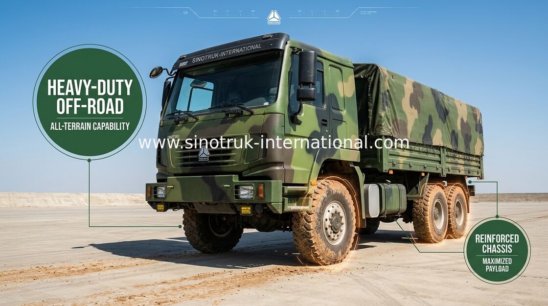 Camión económico del cargo 25 toneladas de 6X4 LHD Euro2 290HP con el regulador eléctrico de la ventana
