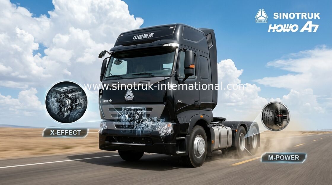 La cabeza del tractor del remolque 6×4 acarrea 60-70 toneladas de gran capacidad de cargamento, IFA
