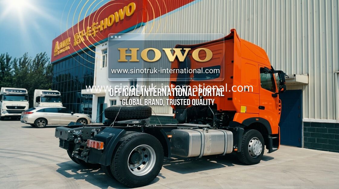 Tipo de impulsión internacional de la cabeza LHD 4X2 del camión del tractor del motor diesel euro 2