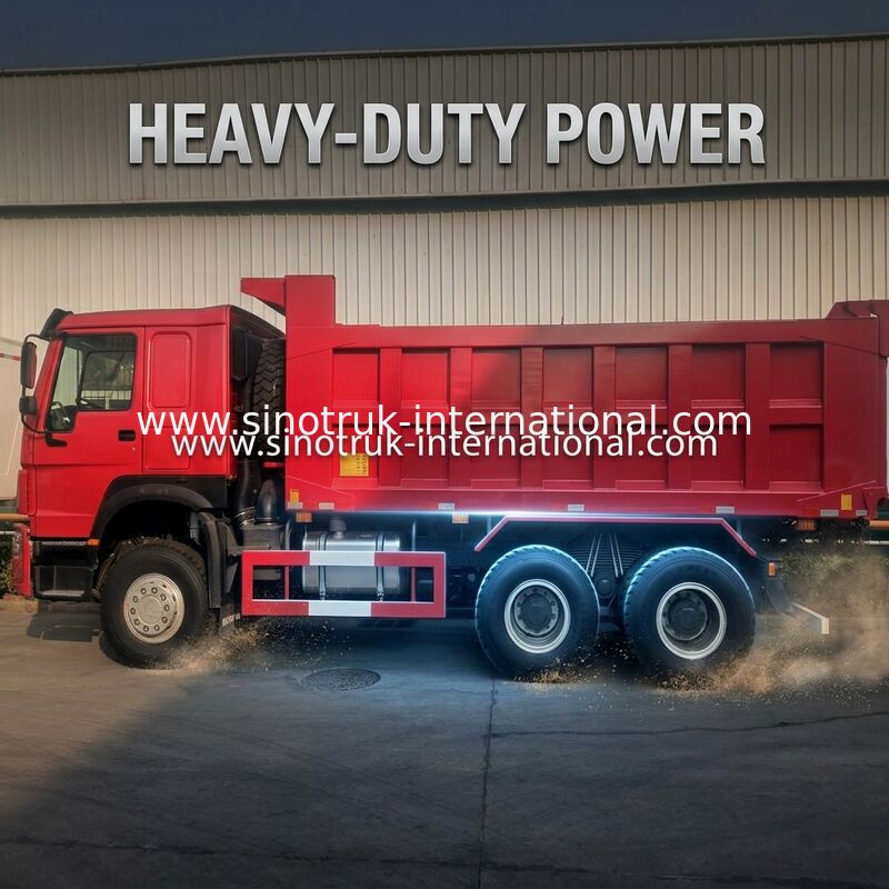 30 - 40 toneladas RHD Sinotruk Howo camión de descarga de 10 ruedas
