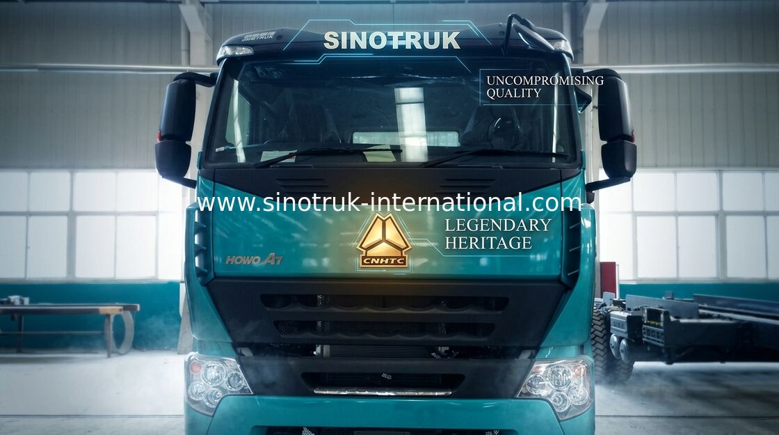 Larga vida de la cabina del camión volquete ZZ3257M3847N1 A7- P del volquete de la explotación minera de RHD SINOTRUK HOWO A7