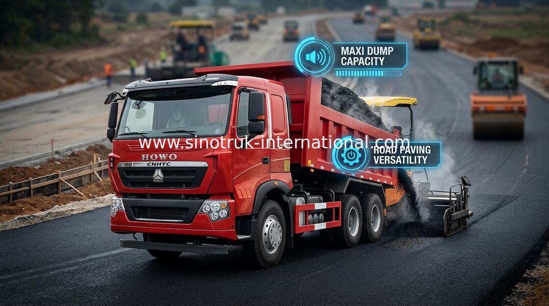 360HP toneladas de Sinotruk Howo 6x4 de LHD 30 - 40 del camión volquete de Howo de volquete de International del camión