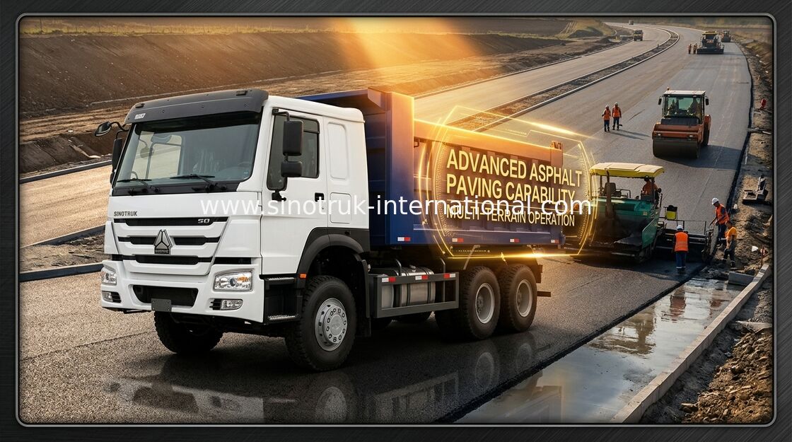 Camión de volquete de SINOTRUK HOWO 266HP 6X4 LHD 10 - camión volquete del anuncio publicitario 25CBM