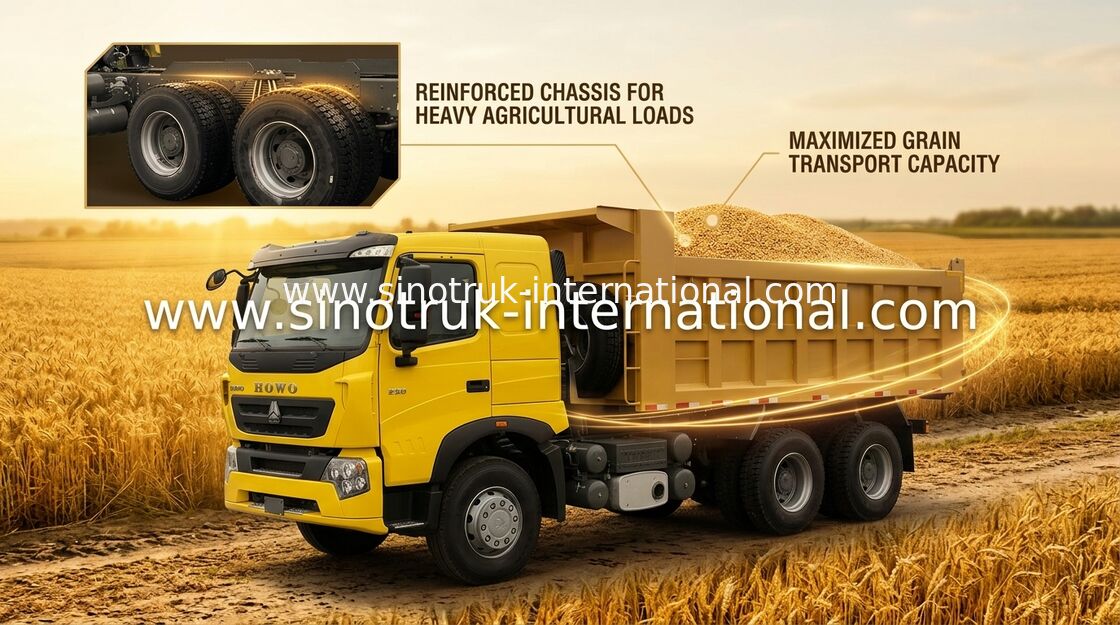 Camión volquete SINOTRUK HOWO A7 371HP LHD 6X4 25 - 40 toneladas para el sector de la construcción