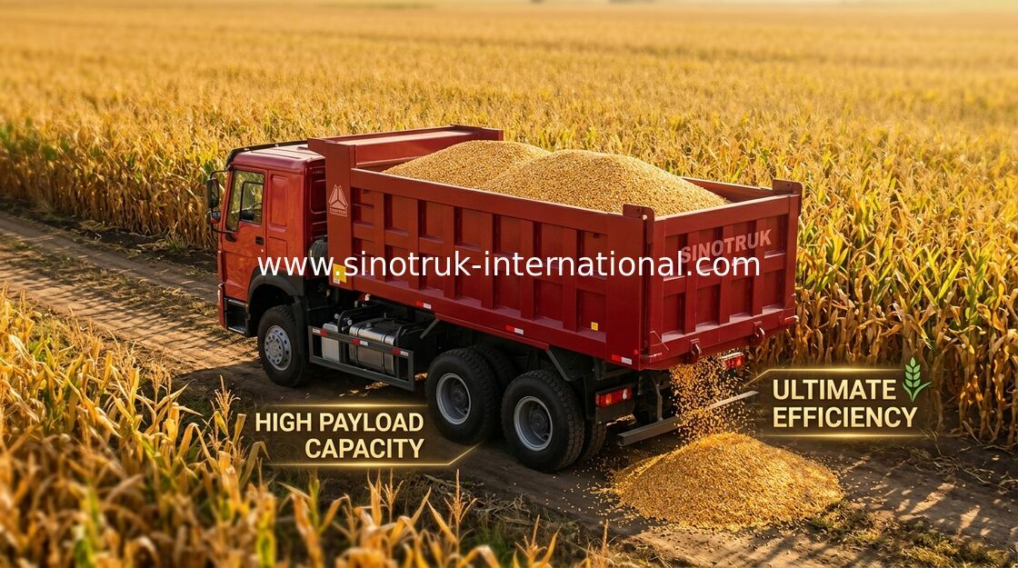 Volquete automático de cargo de 30-40T 5800 * 2300 del camión volquete del transporte mineral * 1500 milímetros