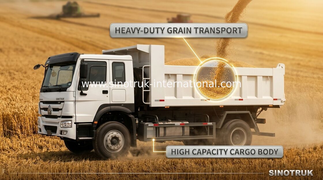 Camión volquete de oro 290HP 4X2 LHD 16tons 9-13CBM ZZ3161M3811C1 del volquete de príncipe SINOTRUK