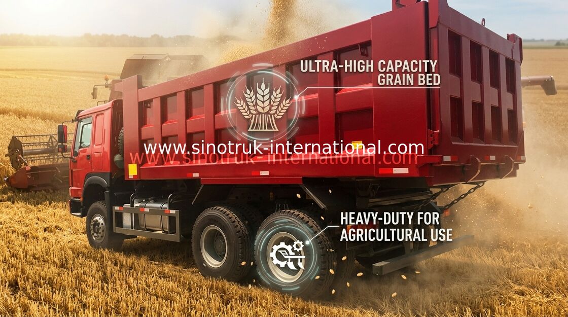 Camión volquete de LHD 6X4 SINOTRUK HOWO con MINI WD615.47 del jugador 30 - 40 motor de la tonelada