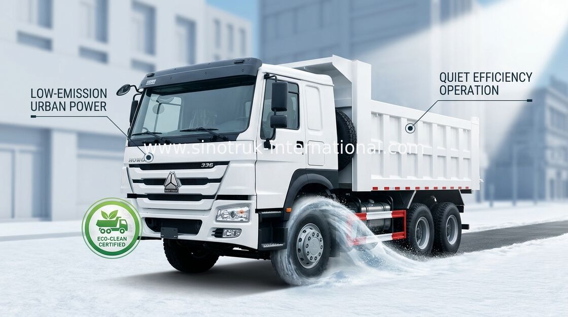 El camión volquete SINOTRUK HOWO 10 del volquete rueda 10-25CBM la carga 25-40tons ZZ3257N3647A
