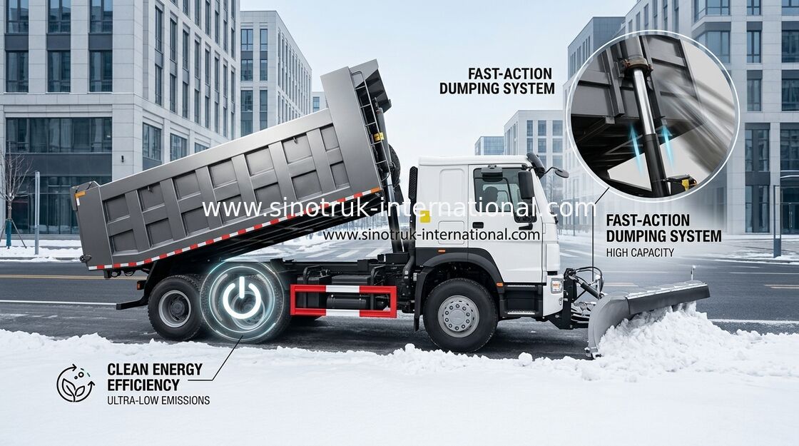 Camión volquete SINOTRUK HOWO 25tons 371HP 10wheels LHD 10-25CBM ZZ3257N3647A del volquete