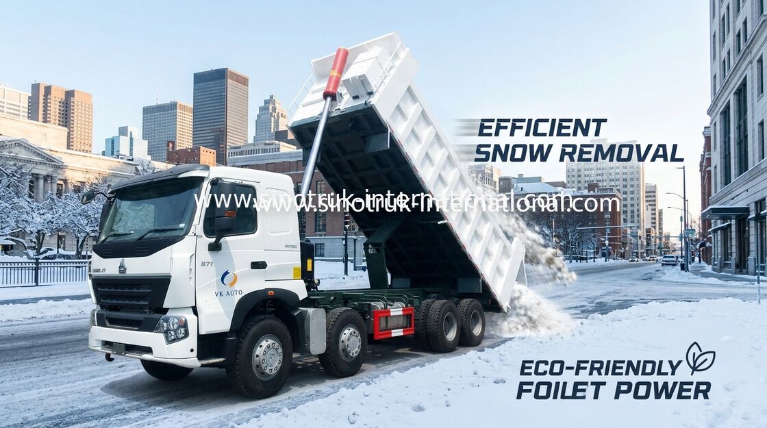 Camión volquete resistente de SINOTRUK HOWO A7 8X4 para la construcción ZZ3317N3867N1
