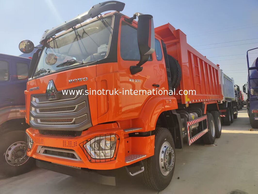 SINOTRUK HOWO-NX 6X4 camión de descarga con tirador con motor de 371 CV para una capacidad de carga de 30-40 toneladas y un transporte de alta eficiencia