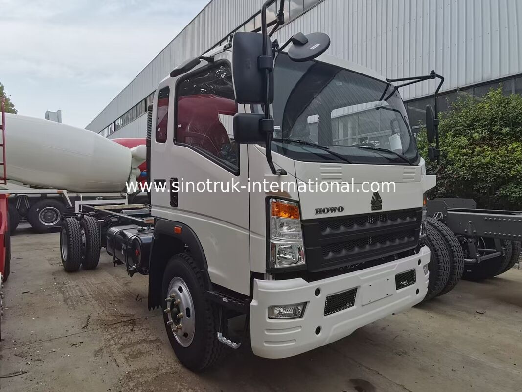Chasis de camión de carga con volante a la izquierda HOWO 140HP con capacidad de carga de 8-12 toneladas