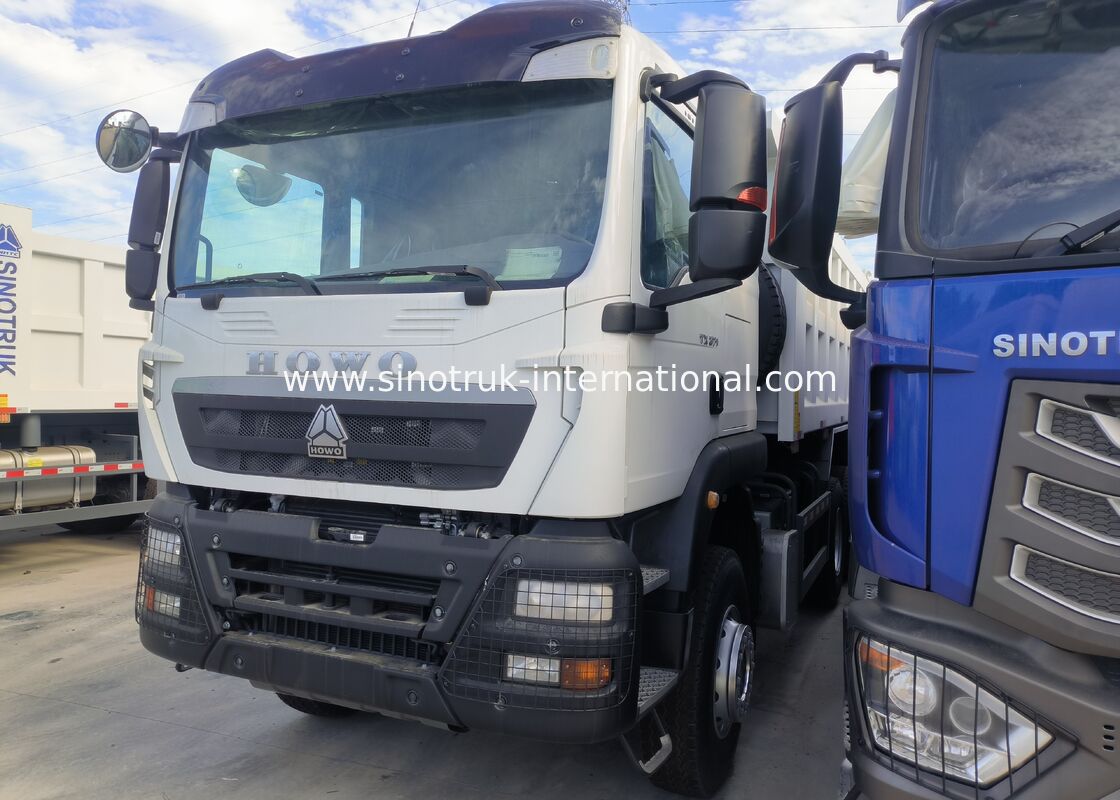 Camión de carga de carga pesada diésel que proporciona una tracción y estabilidad superiores para las necesidades de transporte de materiales pesados