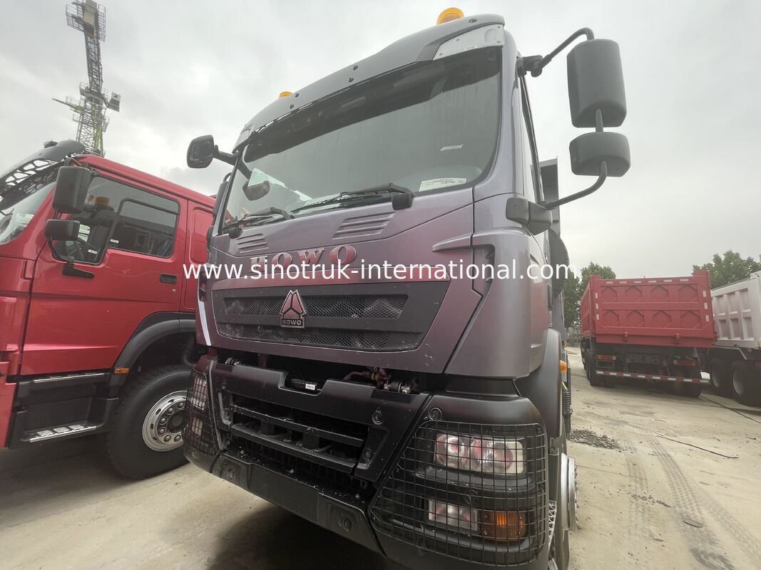 Peso pesado HOWO TX 8X4 camión de remate 400HP doble 16T eje trasero doble 9,5T gris