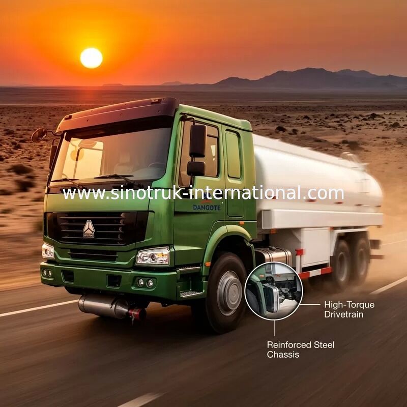 Camión cisterna de combustible SINOTRUK HOWO de 16-20CBM 6X4 LHD 290HP Euro2