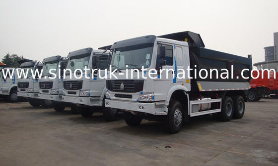 Tipper Dump Truck SINOTRUK HOWO  25-40tons 371HP 6X4 LHD 10-25CBM ZZ3257N3647A