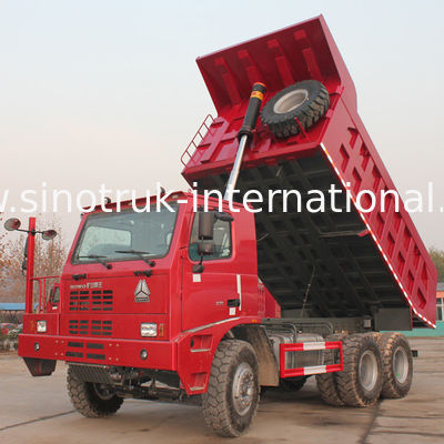 Tipper Dump Truck SINOTRUK HOWO 70 Mining 10wheels 371HP 70tons ZZ5707S3640AJ