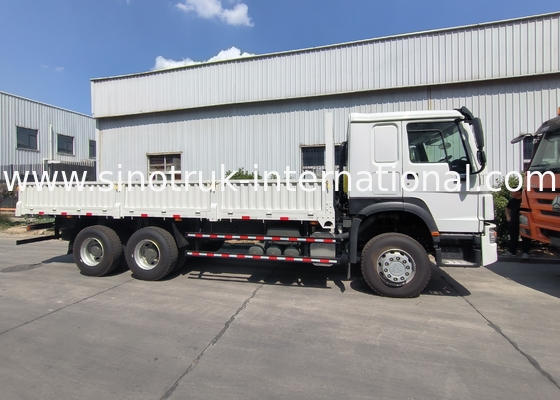 El × 4 RHD del camión 10Wheels 400Hp 6 del cargo de Sinotruk Howo modificó para requisitos particulares para la logística