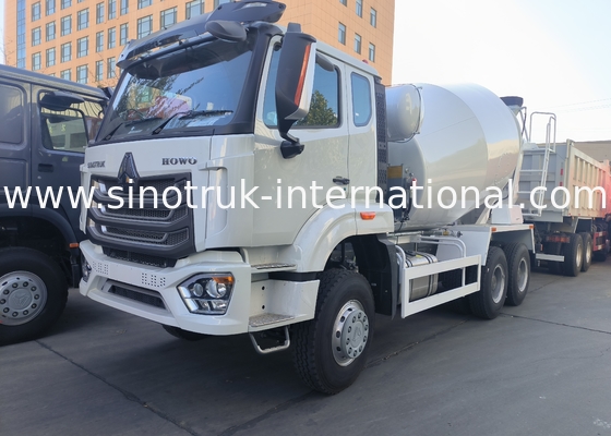 Sinotruk Howo N7 camión mezclador de hormigón 6-10CBM 6 X 4 Euro 2 planta de mezcla