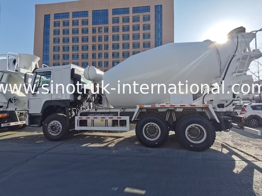 SINOTRUK HOWO 6×4 10 ruedas camión mezclador de hormigón 400 HP de alta eficiencia LHD