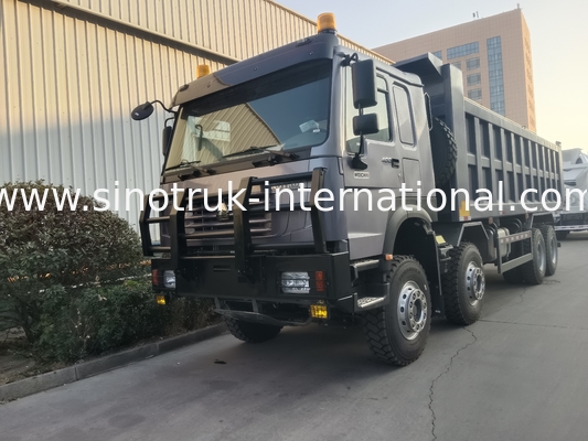 Camión con tirador Sinotruk Hohan 400hp 10 ruedas Lhd 40 toneladas 20-30cbm ZZ3317N356JB1 Gris